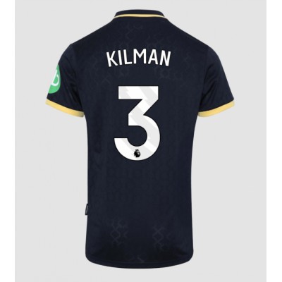West Ham United Max Kilman #3 3rd trikot 2025-26 Kurzarm West Ham United Max Kilman #3 3rd trikot 2025-26 Kurzarm